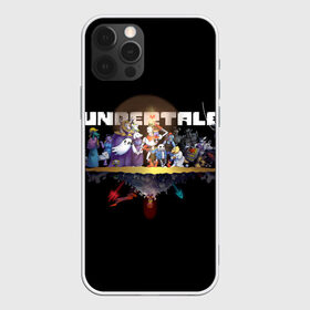 Чехол для iPhone 12 Pro Max с принтом Undertale в Екатеринбурге, Силикон |  | Тематика изображения на принте: asriel dreemurr | chara | frisk | sans | undertale | азриэль дримурр | андертейл | андрайн | гастер | меттатон | санс | фриск | чара