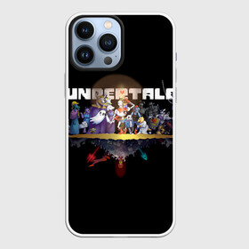 Чехол для iPhone 13 Pro Max с принтом Undertale. в Екатеринбурге,  |  | Тематика изображения на принте: asriel dreemurr | chara | frisk | sans | undertale | азриэль дримурр | андертейл | андрайн | гастер | меттатон | санс | фриск | чара