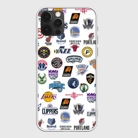 Чехол для iPhone 12 Pro Max с принтом NBA Pattern в Екатеринбурге, Силикон |  | Тематика изображения на принте: basketball | boston celtics | brooklyn nets | nba | new york knicks | philadel | toronto raptors | баскетбол | бостон селтикс | бруклин нетс | нба | нью йорк никс | спорт | торонто рэпторс | филадельфия 76ерс