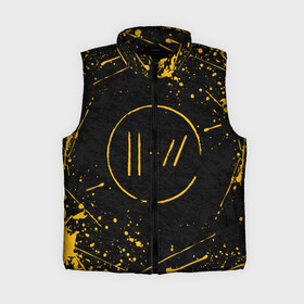 Женский жилет утепленный 3D с принтом TWENTY ONE PILOTS  TOP (Z) в Екатеринбурге,  |  | 21 pilots | 21p | bandito | blurryface | chlorine | joshua | ned | top | trench | twenty one pilots | tyler | бандито | нэд | тренч