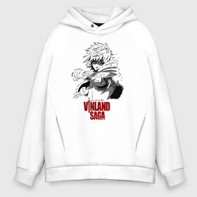 Мужское худи Oversize хлопок с принтом Vinland saga Thorfinn в Екатеринбурге, френч-терри — 70% хлопок, 30% полиэстер. Мягкий теплый начес внутри —100% хлопок | боковые карманы, эластичные манжеты и нижняя кромка, капюшон на магнитной кнопке | askeladd | bjorn | thorfinn | vinland saga | бьёрн | ильва | кнуд | торфинн | флоки