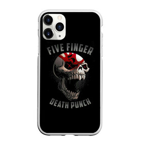 Чехол для iPhone 11 Pro Max матовый с принтом Five Finger Death Punch в Екатеринбурге, Силикон |  | Тематика изображения на принте: 5fdp | death | ffdp | finger | five | five finger death punch | punch | грув метал