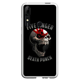 Чехол для Honor P Smart Z с принтом Five Finger Death Punch в Екатеринбурге, Силикон | Область печати: задняя сторона чехла, без боковых панелей | Тематика изображения на принте: 5fdp | death | ffdp | finger | five | five finger death punch | punch | грув метал