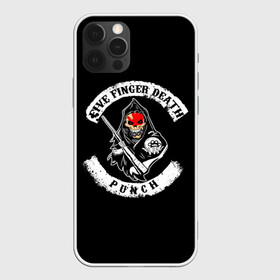 Чехол для iPhone 12 Pro с принтом Five Finger Death Punch в Екатеринбурге, силикон | область печати: задняя сторона чехла, без боковых панелей | Тематика изображения на принте: 5fdp | death | ffdp | finger | five | five finger death punch | punch | грув метал