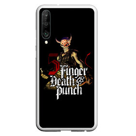 Чехол для Honor P30 с принтом Five Finger Death Punch в Екатеринбурге, Силикон | Область печати: задняя сторона чехла, без боковых панелей | Тематика изображения на принте: 5fdp | death | ffdp | finger | five | five finger death punch | punch | грув метал