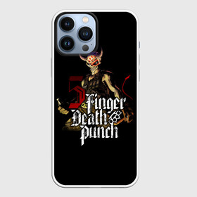 Чехол для iPhone 13 Pro Max с принтом Five Finger Death Punch в Екатеринбурге,  |  | Тематика изображения на принте: 5fdp | death | ffdp | finger | five | five finger death punch | punch | грув метал