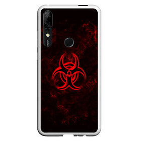 Чехол для Honor P Smart Z с принтом BIOHAZARD в Екатеринбурге, Силикон | Область печати: задняя сторона чехла, без боковых панелей | biohazard | biohazard 7 | crocodile | fang | game | hand | monster | new umbrella | resident evil | resident evil 7 | umbrella | umbrella corp | umbrella corporation | zombie | обитель