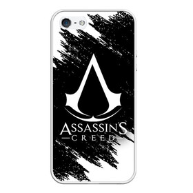 Чехол для iPhone 5/5S матовый с принтом ASSASSIN`S CREED в Екатеринбурге, Силикон | Область печати: задняя сторона чехла, без боковых панелей | slayer | асасин | ассасин крид | ассассин | тамплиеры