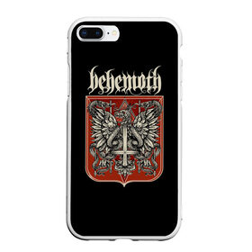 Чехол для iPhone 7Plus/8 Plus матовый с принтом Behemoth в Екатеринбурге, Силикон | Область печати: задняя сторона чехла, без боковых панелей | behemoth | black | blackmetal | burzum | carnifex | punk | rock | suicide silence