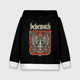 Детская толстовка 3D с принтом Behemoth в Екатеринбурге, 100% полиэстер | двухслойный капюшон со шнурком для регулировки, мягкие манжеты на рукавах и по низу толстовки, спереди карман-кенгуру с мягким внутренним слоем | behemoth | black | blackmetal | burzum | carnifex | punk | rock | suicide silence