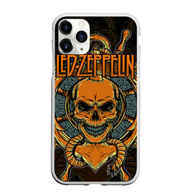 Чехол для iPhone 11 Pro Max матовый с принтом Led Zeppelin в Екатеринбурге, Силикон |  | Тематика изображения на принте: john paul jones | music | блюз | джимми пейдж | джон пол джонс | метал | роберт плант | рок | фолк | хард | хеви