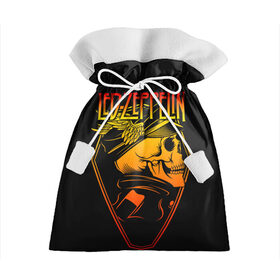 Подарочный 3D мешок с принтом Led Zeppelin в Екатеринбурге, 100% полиэстер | Размер: 29*39 см | john paul jones | music | блюз | джимми пейдж | джон пол джонс | метал | роберт плант | рок | фолк | хард | хеви