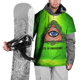 Накидка на куртку 3D с принтом Всевидящее око в Екатеринбурге, 100% полиэстер |  | Тематика изображения на принте: всевидящее око | глаз | за тобой наблюдают | заговор | зрачок | креатив | листва | листья | масон | масоны | наблюдение | сговор | треугольник