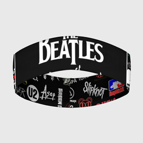 Повязка на голову 3D с принтом Beatles | Битлз (Z) в Екатеринбурге,  |  | beatles | john lennon | liverpool four | ring | rock | битлз | джон леннон | джордж харрисон | ливерпульская четверка | мерсибит | пол маккартни | психоделический рок | ринго старр | рок | рок н ролл | хард рок