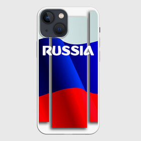 Чехол для iPhone 13 mini с принтом Россия. в Екатеринбурге,  |  | Тематика изображения на принте: 8 | 8 марта | russia | весна | женский день | идея подарка | любимой | март | международный женский день | наша раша | патриотизм | подарок | праздник | раша | россия | россия 2020 | ст | штамп | я русский