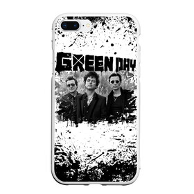 Чехол для iPhone 7Plus/8 Plus матовый с принтом GreenDay в Екатеринбурге, Силикон | Область печати: задняя сторона чехла, без боковых панелей | Тематика изображения на принте: billie joe armstrong | greenday | rock | альтернативный | билли джо армстронг | гриндей | зеленый день | майк дёрнт | музыка | панк рок | поп панк | рок | тре кул