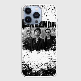 Чехол для iPhone 13 Pro с принтом GreenDay в Екатеринбурге,  |  | Тематика изображения на принте: billie joe armstrong | greenday | rock | альтернативный | билли джо армстронг | гриндей | зеленый день | майк дёрнт | музыка | панк рок | поп панк | рок | тре кул