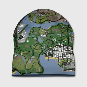 Шапка 3D с принтом San andreas в Екатеринбурге, 100% полиэстер | универсальный размер, печать по всей поверхности изделия | game map | gta | gta 3 | gta 4 | gta 5 | gta map | liderty city | map | rockstar | san andreas | san andreas map | vice city | гта | гта карта | игровая карта | игровой мир | карта | карта гта | карта сан | сан андреас | сан андрес | сан андрэас 