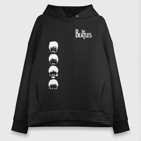 Женское худи Oversize хлопок с принтом Beatles в Екатеринбурге, френч-терри — 70% хлопок, 30% полиэстер. Мягкий теплый начес внутри —100% хлопок | боковые карманы, эластичные манжеты и нижняя кромка, капюшон на магнитной кнопке | beatles | john lennon | liverpool four | ring | rock | битлз | джон леннон | джордж харрисон | ливерпульская четверка | мерсибит | пол маккартни | психоделический рок | ринго старр | рок | рок н ролл | хард рок