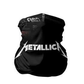 Бандана-труба 3D с принтом Metallica в Екатеринбурге, 100% полиэстер, ткань с особыми свойствами — Activecool | плотность 150‒180 г/м2; хорошо тянется, но сохраняет форму | james alan hetfield | джеймс хетфилд | кирк хэмметт | ларс ульрих | металлика | музыка | роберт трухильо | трэш метал | хеви метал