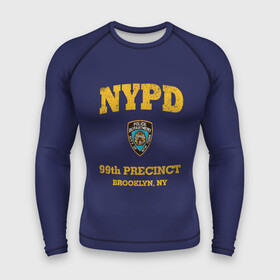 Мужской рашгард 3D с принтом Бруклин 9 9 департамент NYPD в Екатеринбурге,  |  | 99 | brooklyn 99 | police | бруклин | бруклин 9 9 | девять девять | департамент | джейк | джеффордс | значок | логотип | нью йорк | перальта | сериал | терри | чарльз бойл