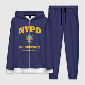 Женский костюм 3D с принтом Бруклин 9 9 департамент NYPD в Екатеринбурге,  |  | Тематика изображения на принте: 99 | brooklyn 99 | police | бруклин | бруклин 9 9 | девять девять | департамент | джейк | джеффордс | значок | логотип | нью йорк | перальта | сериал | терри | чарльз бойл