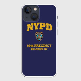 Чехол для iPhone 13 mini с принтом Бруклин 9 9 департамент NYPD в Екатеринбурге,  |  | Тематика изображения на принте: 99 | brooklyn 99 | police | бруклин | бруклин 9 9 | девять девять | департамент | джейк | джеффордс | значок | логотип | нью йорк | перальта | сериал | терри | чарльз бойл