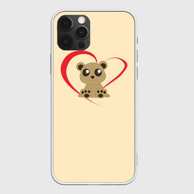 Чехол для iPhone 12 Pro Max с принтом Мишка в Екатеринбурге, Силикон |  | 8марта | brown bear | gift | girls | heart | love | march 8 | plush | spring | весна | девочки | девушкам | коричневый медведь | любовь | мишка | плюшевый | подарок | сердце