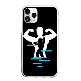 Чехол для iPhone 11 Pro Max матовый с принтом титан в Екатеринбурге, Силикон |  | crossfit | sport | бодибилдинг | зал | мужчина | мускулы | мышцы | сила | спорт | фитнес