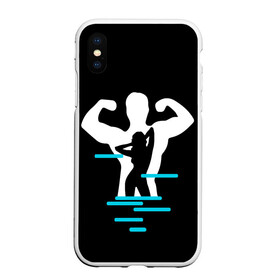 Чехол для iPhone XS Max матовый с принтом титан в Екатеринбурге, Силикон | Область печати: задняя сторона чехла, без боковых панелей | crossfit | sport | бодибилдинг | зал | мужчина | мускулы | мышцы | сила | спорт | фитнес