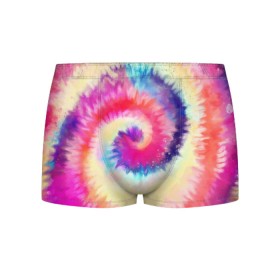 Мужские трусы 3D с принтом Tie Dye vortex в Екатеринбурге, 50% хлопок, 50% полиэстер | классическая посадка, на поясе мягкая тканевая резинка | Тематика изображения на принте: art | hype | maelstrom | swirl | tie dye | trend | vortex | акварель | акрил | арт | буйство | вихрь | дизайн | завихрение | краски | красок | тай дай | торнадо | тренд | трендовая | хайповая