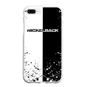 Чехол для iPhone 7Plus/8 Plus матовый с принтом Nickelback в Екатеринбурге, Силикон | Область печати: задняя сторона чехла, без боковых панелей | chad robert kroeger | nickel | nickelback | альтернативный метал | дэниел адэр | майк крюгер | никельбэк | постгранж | райан пик | хард рок | чед крюгер