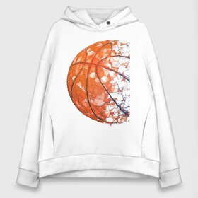 Женское худи Oversize хлопок с принтом BasketBall Style в Екатеринбурге, френч-терри — 70% хлопок, 30% полиэстер. Мягкий теплый начес внутри —100% хлопок | боковые карманы, эластичные манжеты и нижняя кромка, капюшон на магнитной кнопке | air | ball | balls | basket | basketball | bulls | game | hip hop | jordan | kobi | lakers | nba | oneill | play | rap | shakil | shaq | sport | баскет | баскетбол | джордан | зож | игра | играть | инста | нба | спорт | стиль | шакил