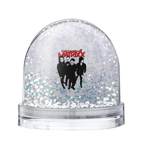 Снежный шар с принтом The Matrixx в Екатеринбурге, Пластик | Изображение внутри шара печатается на глянцевой фотобумаге с двух сторон | matrixx | rock | глеб | кино | кинчев | матрица | музыка | рок | самойлов | цой