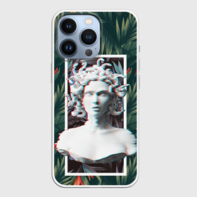 Чехол для iPhone 13 Pro с принтом Медуза Горгона в Екатеринбурге,  |  | Тематика изображения на принте: 8 марта | горгона | женщины | медуза | медуза горгона | растения | фем | цветы