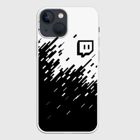 Чехол для iPhone 13 mini с принтом Twitch в Екатеринбурге,  |  | game | gamer | twitch | игра | игры | компьютер | стрим | стример | твитч | твич