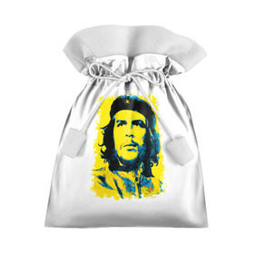 Подарочный 3D мешок с принтом Че Гевара в Екатеринбурге, 100% полиэстер | Размер: 29*39 см | ernesto guevara | голова | известный | куба | личность | популярный | революционер | революция | че | че гевара | человек | эрнесто