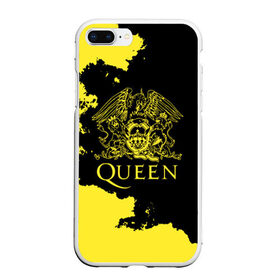 Чехол для iPhone 7Plus/8 Plus матовый с принтом Queen в Екатеринбурге, Силикон | Область печати: задняя сторона чехла, без боковых панелей | freddie mercury | paul rodgers | queen | quen | the | богемская рапсодия | брайан мэй | глэм | группа | джон дикон | квин | королева | куин | меркури | меркьюри | музыкант | мэркури | песня | поп | роджер тейлор | рок