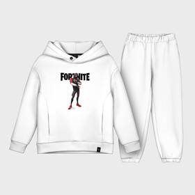 Детский костюм хлопок Oversize с принтом FORTNITE IKONIK в Екатеринбурге,  |  | fortnite | fortnite 2 | fortnite x | ikonik | marshmello | ninja | ninja streamer | иконик | маршмелло | ниндзя | фортнайт | фортнайт 2 | фортнайт глава 2