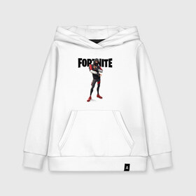 Детская толстовка хлопок с принтом FORTNITE IKONIK в Екатеринбурге, 100% хлопок | Круглый горловой вырез, эластичные манжеты, пояс, капюшен | Тематика изображения на принте: fortnite | fortnite 2 | fortnite x | ikonik | marshmello | ninja | ninja streamer | иконик | маршмелло | ниндзя | фортнайт | фортнайт 2 | фортнайт глава 2