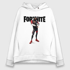 Женское худи Oversize хлопок с принтом FORTNITE IKONIK в Екатеринбурге, френч-терри — 70% хлопок, 30% полиэстер. Мягкий теплый начес внутри —100% хлопок | боковые карманы, эластичные манжеты и нижняя кромка, капюшон на магнитной кнопке | fortnite | fortnite 2 | fortnite x | ikonik | marshmello | ninja | ninja streamer | иконик | маршмелло | ниндзя | фортнайт | фортнайт 2 | фортнайт глава 2