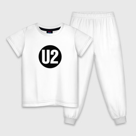 Детская пижама хлопок с принтом U2 в Екатеринбурге, 100% хлопок |  брюки и футболка прямого кроя, без карманов, на брюках мягкая резинка на поясе и по низу штанин
 | david hewson | u2 | адам клейтон | альтернативный рок | боно эдж | дэнс рок | ларри маллен | постпанк | рок | софт рок | ю ту