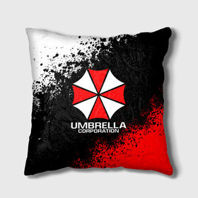 Подушка 3D с принтом RESIDENT EVIL UMBRELLA | РЕЗИДЕНТ ЕВИЛ (Z) в Екатеринбурге, наволочка – 100% полиэстер, наполнитель – холлофайбер (легкий наполнитель, не вызывает аллергию). | состоит из подушки и наволочки. Наволочка на молнии, легко снимается для стирки | ada wong | biohazard | leon | nemesis | project resistance | raccoon city | re | re3 | resident evil | resident evil 3 | rpd | stars | umbrella | ада вонг | амбрелла | немезис | ужасы