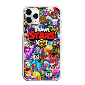 Чехол для iPhone 11 Pro матовый с принтом BRAWL STARS в Екатеринбурге, Силикон |  | 