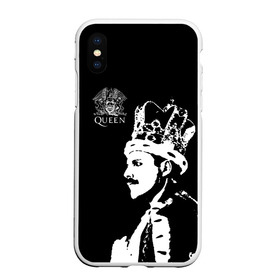 Чехол для iPhone XS Max матовый с принтом Queen в Екатеринбурге, Силикон | Область печати: задняя сторона чехла, без боковых панелей | freddie mercury | paul | queen | quen | богемская рапсодия | брайан мэй | глэм | группа | джон дикон | квин | королева | куин | меркури | меркьюри | музыкант | мэркури | певец | песня | поп | роджер тейлор | рок