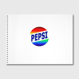 Альбом для рисования с принтом Pepsi в Екатеринбурге, 100% бумага
 | матовая бумага, плотность 200 мг. | 90 е | 90s | art | back | logo | pepsi | retro | арт | время | дата | девяностые | лого | логотип.детство | надпись | пепси | прикольная | ретро | рождение | сделан | слова | цифры | эмблема