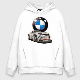 Мужское худи Oversize хлопок с принтом BMW оскал в Екатеринбурге, френч-терри — 70% хлопок, 30% полиэстер. Мягкий теплый начес внутри —100% хлопок | боковые карманы, эластичные манжеты и нижняя кромка, капюшон на магнитной кнопке | bmw | car | germany | grin | jaw | power | sketch | teeth | автомобиль | бмв | германия | зубы | мощь | оскал | пасть | эскиз
