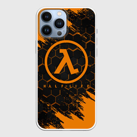 Чехол для iPhone 13 Pro Max с принтом HALF LIFE | ХАЛФ ЛАЙФ (Z) в Екатеринбурге,  |  | aperture laboratories | black mesa | gordon freeman | half life | half life 3 | valve | блэк меса | вэлв | гордон фриман | халф лайф