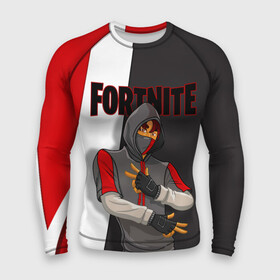 Мужской рашгард 3D с принтом IKONIK в Екатеринбурге,  |  | fortnight season 8 | fortnite | fortnite guy | fortnite ikonik | fortniteguy | ikonik | иконик | фортнайт | фортнайт 8 сезон | фортнайт гай