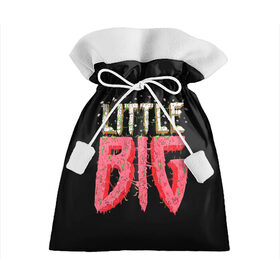 Подарочный 3D мешок с принтом Little Big в Екатеринбурге, 100% полиэстер | Размер: 29*39 см | Тематика изображения на принте: 20 | 2020 | big | eurovision | little | music | биг | бузова | евровидение | ильич | литл | музыка